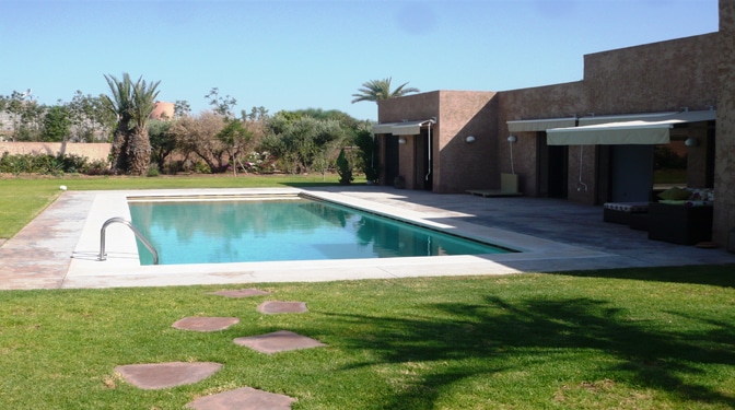 Location longue durée villa sur  la route de Ouarzazate