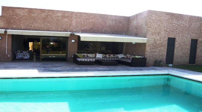 Location longue durée villa sur  la route de Ouarzazate