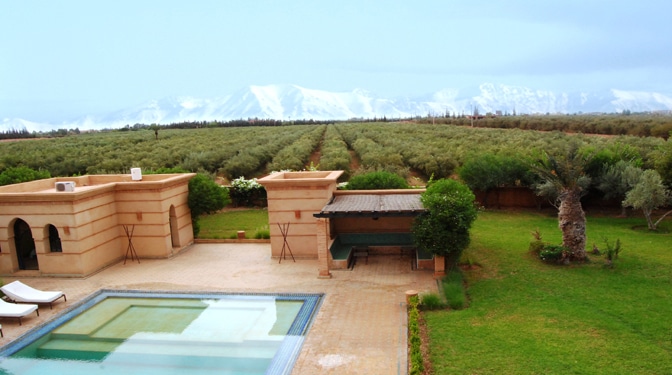 Location longue durée villa pas loin de Marrakech