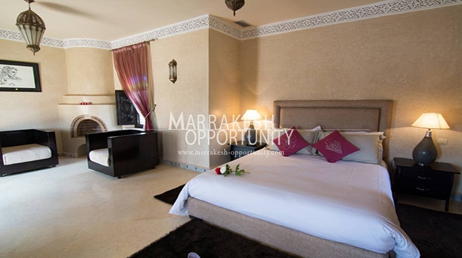 Location villa avec piscine privative sur la route de ourika