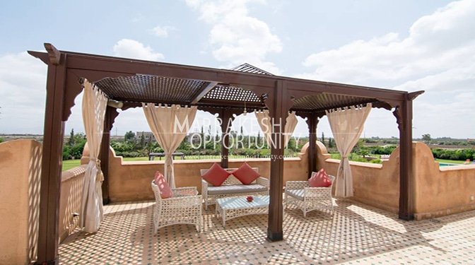 Location villa avec piscine privative sur la route de ourika