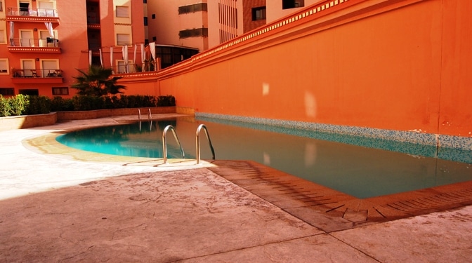 Location longue durée Appartement trois chambres avec piscine Guéliz