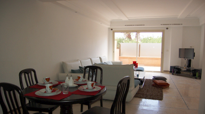 Location longue durée duplex meublé moderne