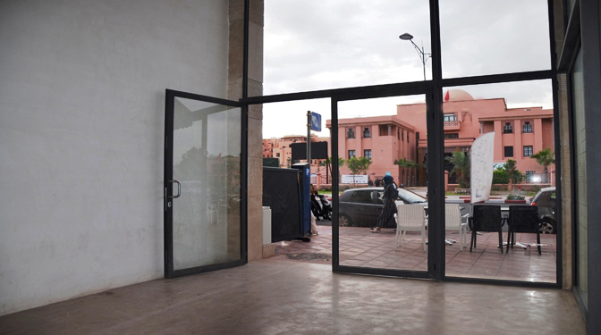 location magasin guéliz idéal pour restaurant