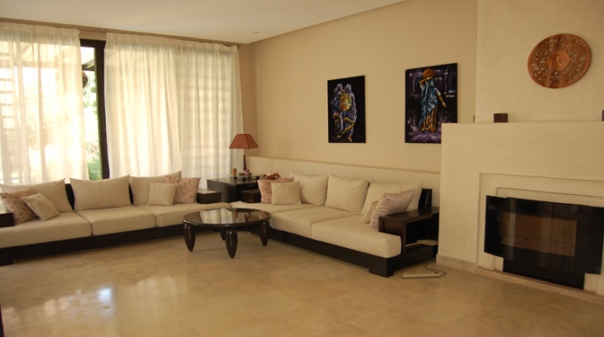 Location longue durée d’un riad villa moderne