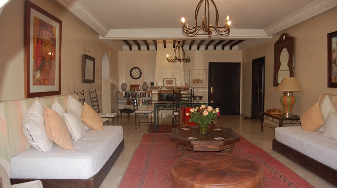 Location longue durée d’un riad villa moderne