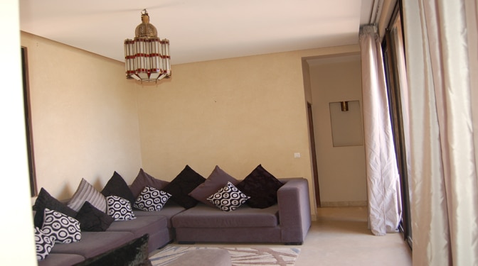 Location longue durée d’un riad villa moderne