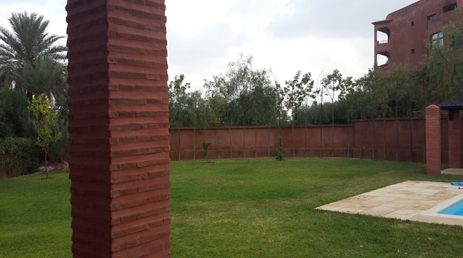 Location Villa vide avec piscine la palmeraie