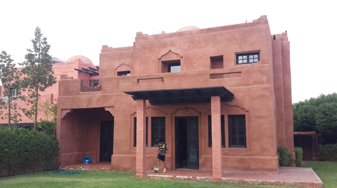 Location Villa vide avec piscine la palmeraie