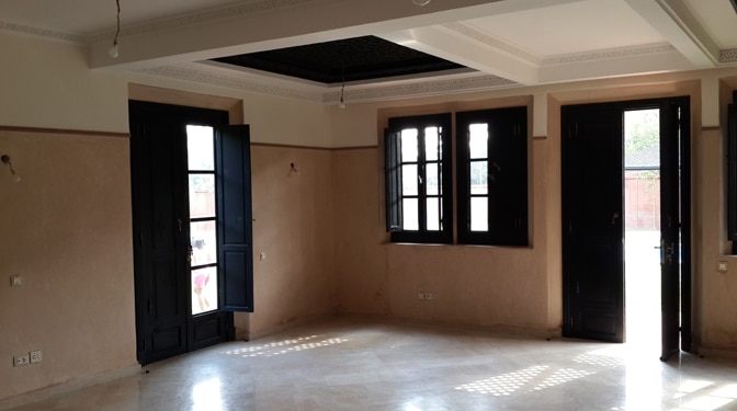 Location Villa vide avec piscine la palmeraie