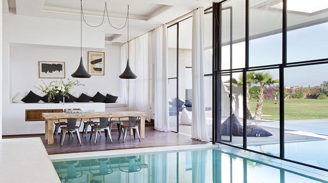 Prestigious Contemporary Furnished Villa for Sale in Route du Barrage