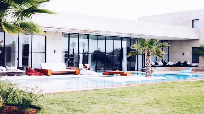 Prestigious Contemporary Furnished Villa for Sale in Route du Barrage