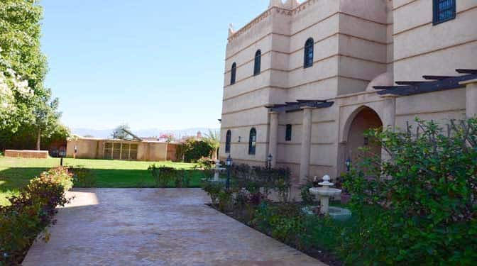 Location longue durée villa sur route de l’ourika avec vue atlas