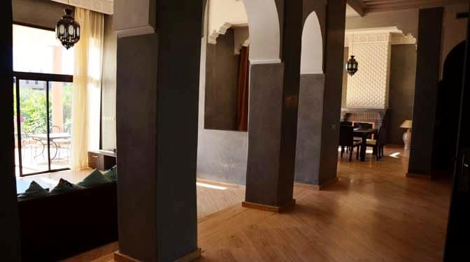 Location longue durée villa sur route de l’ourika avec vue atlas