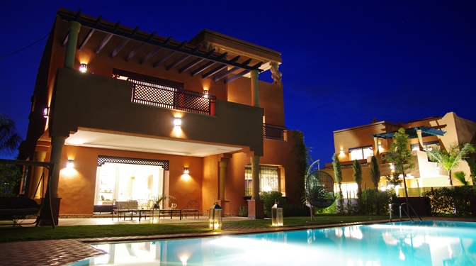 Location villa la palmerai avec piscine privative dans un domaine