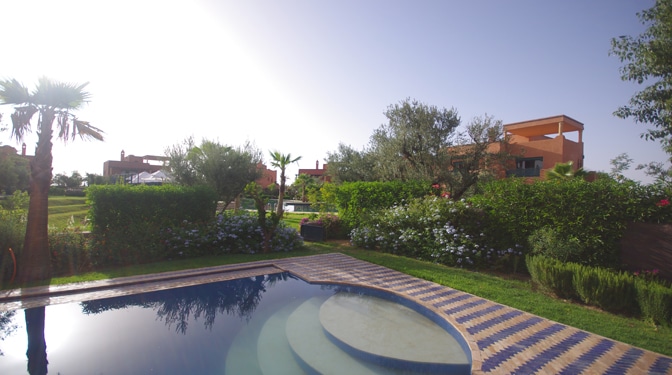 Location villa la palmerai avec piscine privative dans un domaine