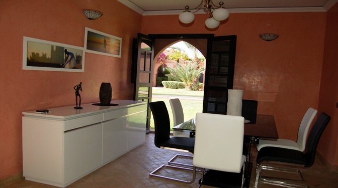 Location longue durée Villa riad avec piscine