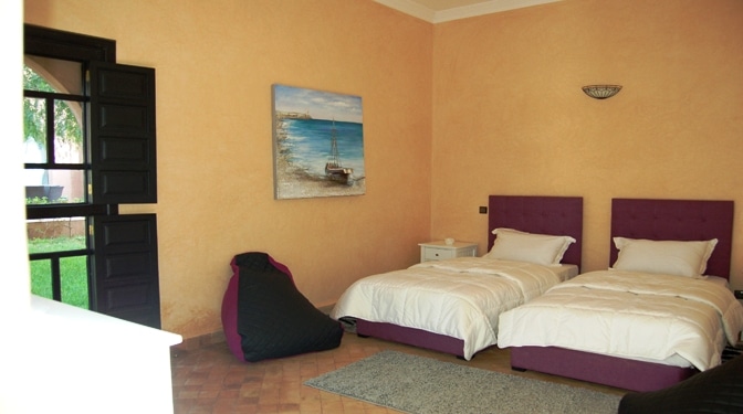 Location longue durée Villa riad avec piscine