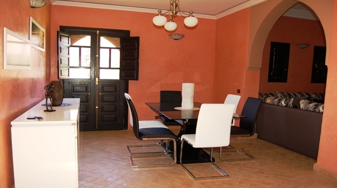 Location longue durée Villa riad avec piscine