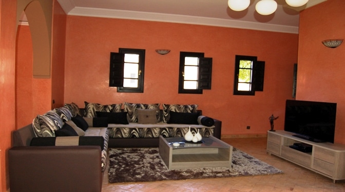 Location longue durée Villa riad avec piscine