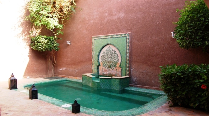 Location longue durée Villa riad avec piscine