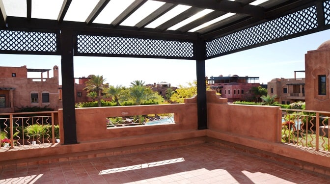 Location longue durée villa avec piscine et vue dégagé à la palmeraie