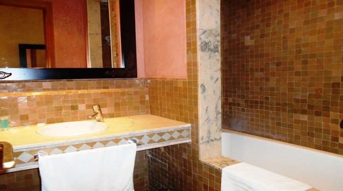 Appartement rez de jardin à la Palmeraie