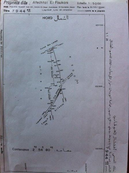 Titled Land for Sale in Route de Fes