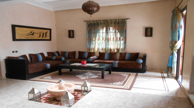 Vente villa authentique sur la route de Fés