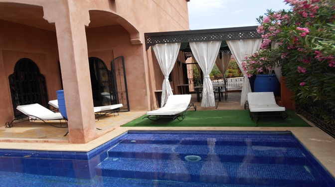 Vente villa authentique sur la route de Fés