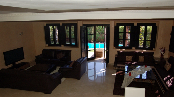 Location longue durée Villa la Palmeraie