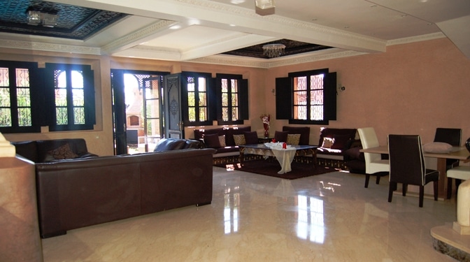 Location longue durée Villa la Palmeraie