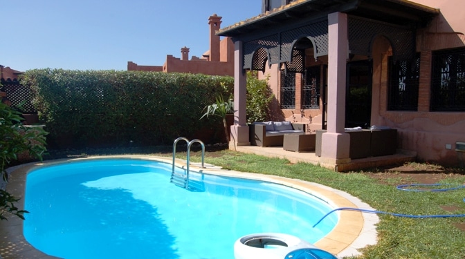 Location longue durée Villa la Palmeraie