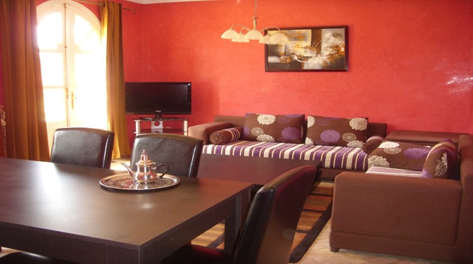 Location courte duree appartement avec piscine