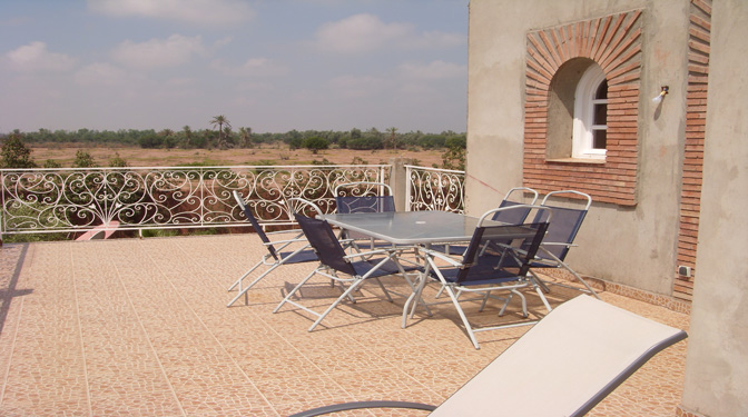 Location court séjour appartement route d Amizmiz