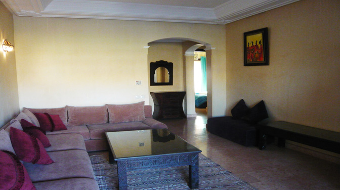 Vent appartement Marrakech dans une résidence