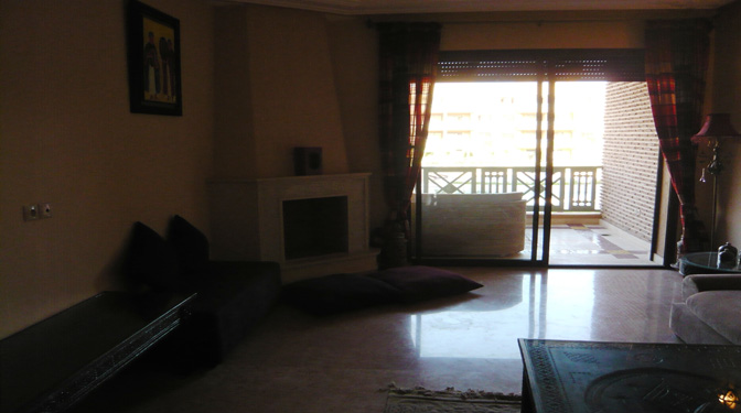 Vent appartement Marrakech dans une résidence
