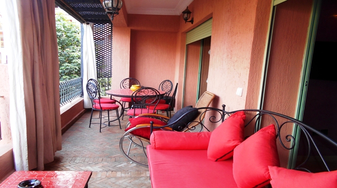 Furnished Apartment for Long-term Rental in Hivernage