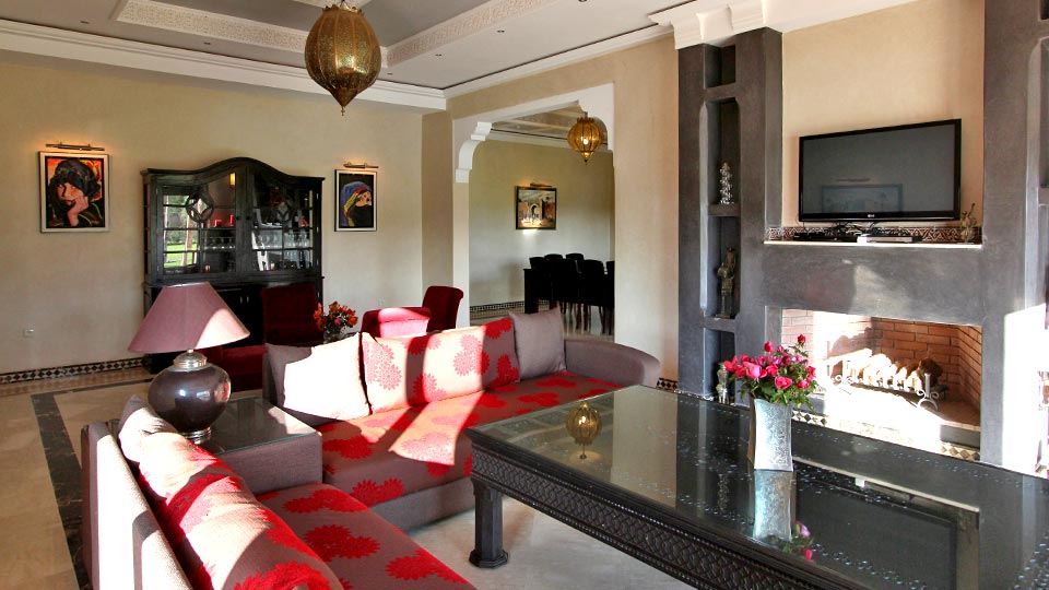 villa en location longue durée route de Ouarzazate