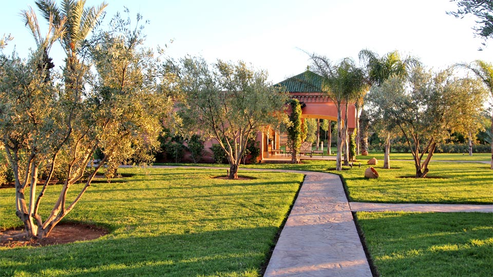 villa en location longue durée route de Ouarzazate