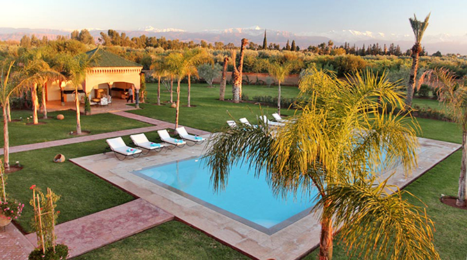 Modern Furnished Villa for Seasonal Rental in Gueliz