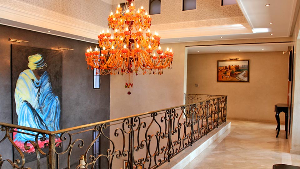 villa en location longue durée route de Ouarzazate