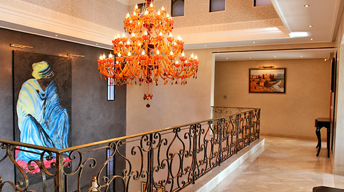 Modern Furnished Villa for Seasonal Rental in Gueliz