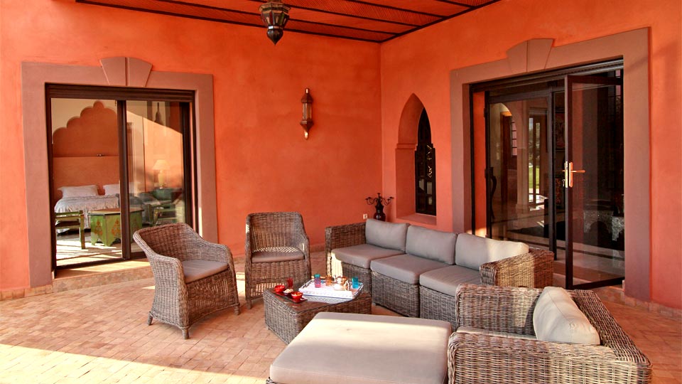 villa en location longue durée route de Ouarzazate