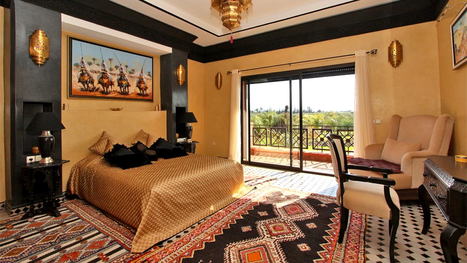 villa en location longue durée route de Ouarzazate