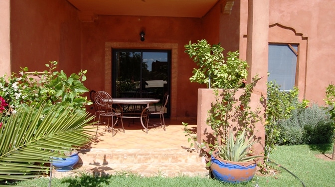 Location appartement avec piscine palmeraie