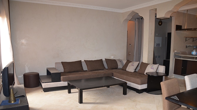 Location Appartement avec terrasse palmeraie