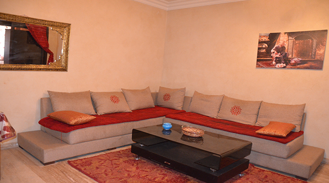 Location Appartement moderne meublé guéliz - Photo principale