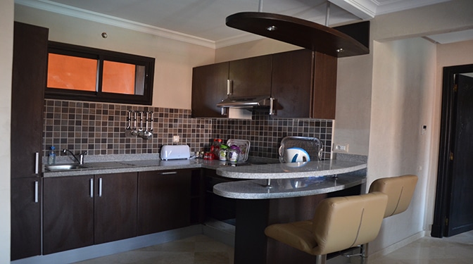 Location longue durée appartement avec piscine