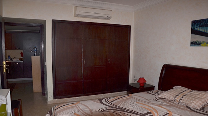 Furnished Studio for Long-term Rental in Hivernage